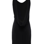 Miniabito Carmen in crêpe T190140A TNP263BLACK THE ANDAMANE 