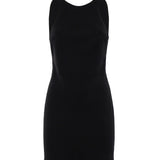Miniabito Carmen in crêpe T190140A TNP263BLACK THE ANDAMANE 