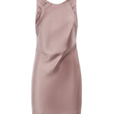 Miniabito Carmen in raso T190140B TNP229PETAL THE ANDAMANE 