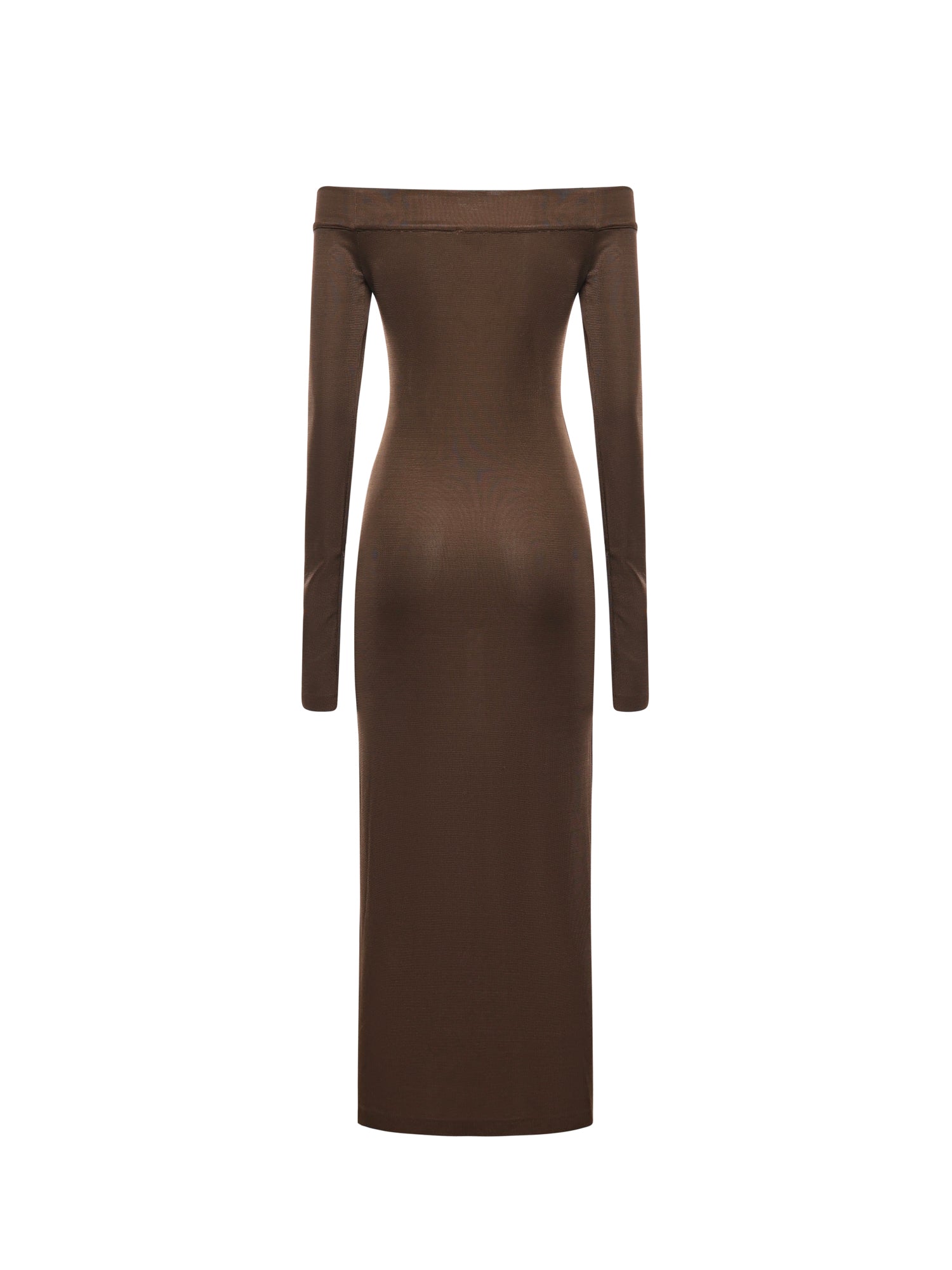 Abito midi Talia T190161A TJV155CHOCOLATE THE ANDAMANE 