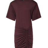 Mini abito Lennox in jersey T190181A TJV053AUBERGINE THE ANDAMANE 