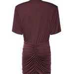 Mini abito Lennox in jersey T190181A TJV053AUBERGINE THE ANDAMANE 