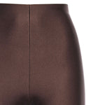 Leggings Holly 80's in lycra lucida T190412A TJP062DARK BROWN THE ANDAMANE 