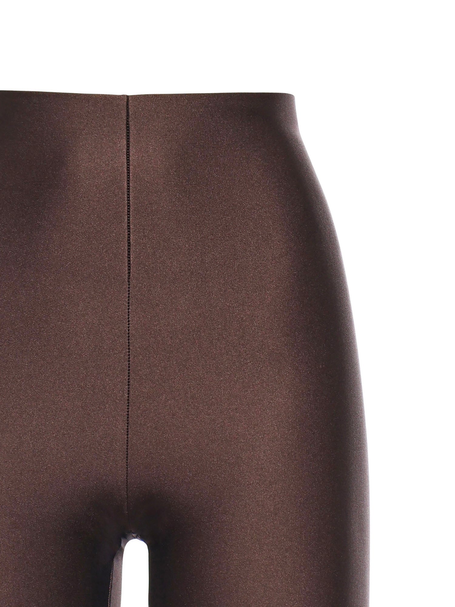 Leggings Holly 80's in lycra lucida T190412A TJP062DARK BROWN THE ANDAMANE 