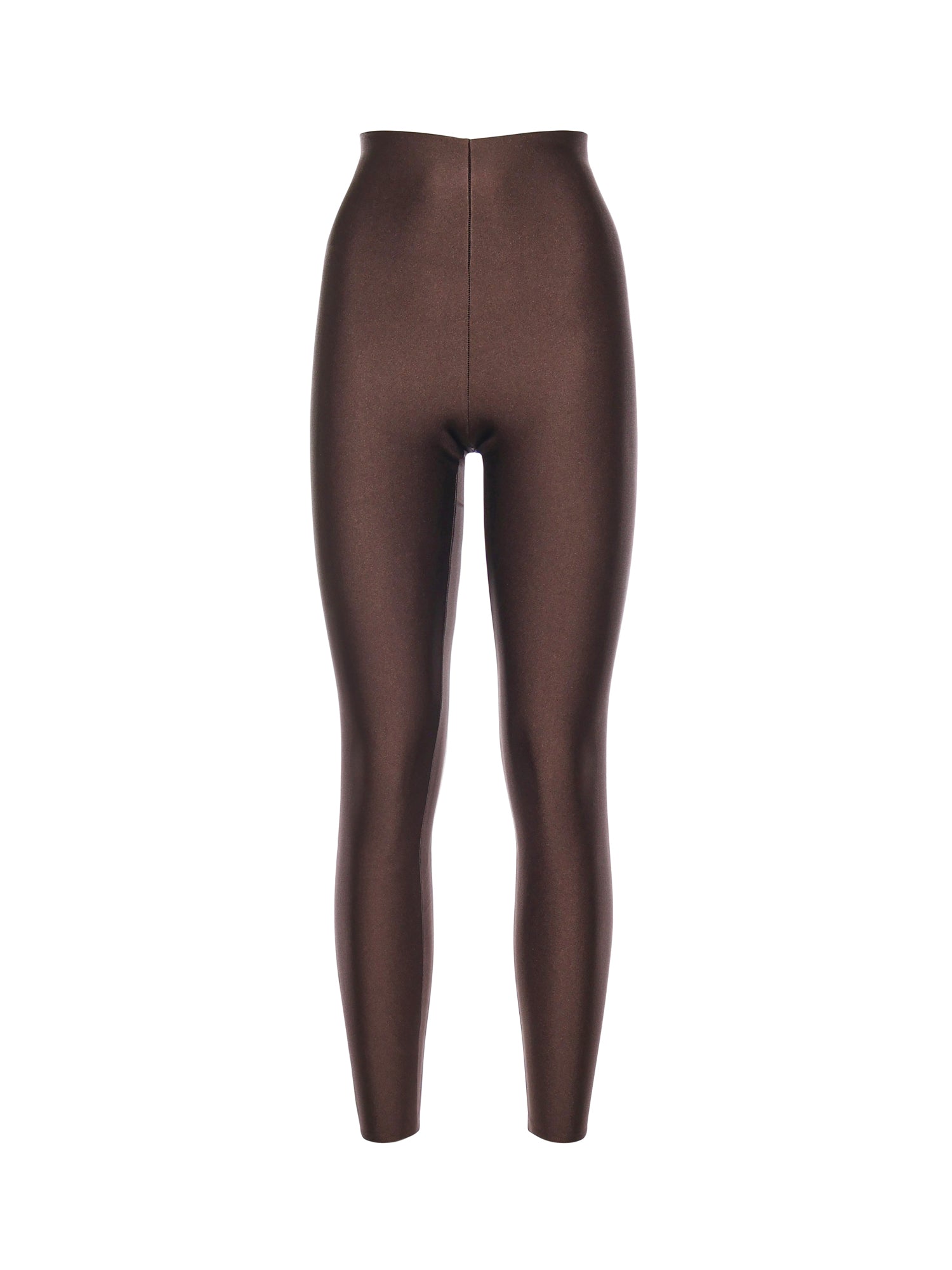 Leggings Holly 80's in lycra lucida T190412A TJP062DARK BROWN THE ANDAMANE 