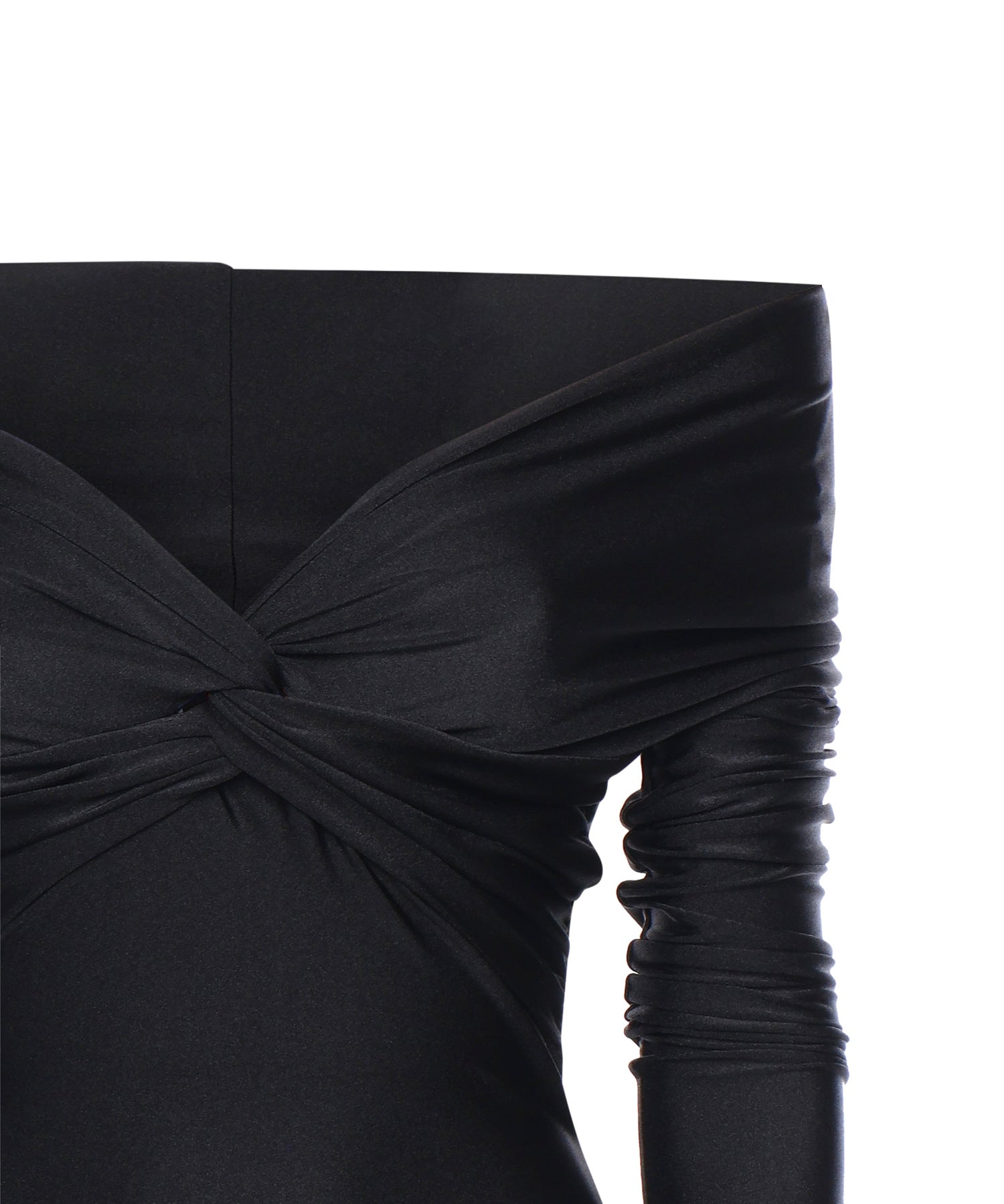 Body Kendall in lycra lucida T190714A TJP062BLACK THE ANDAMANE 