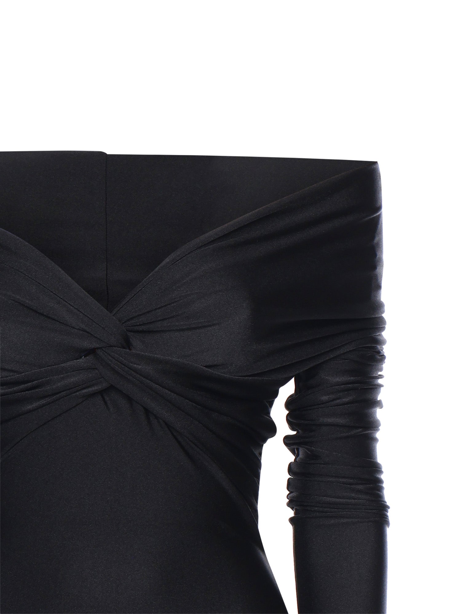 Body Kendall in lycra lucida T190714A TJP062BLACK THE ANDAMANE 