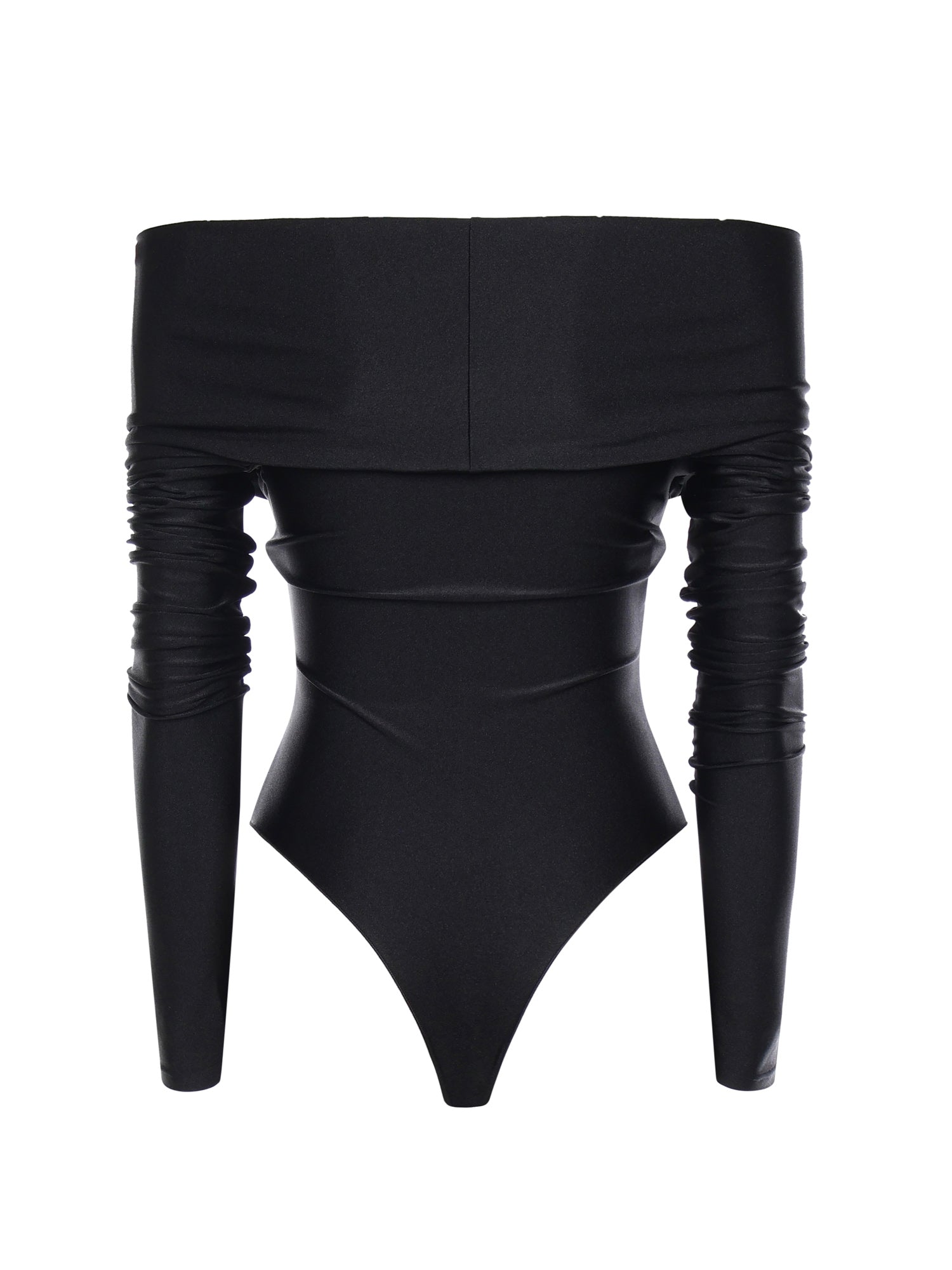 Body Kendall in lycra lucida T190714A TJP062BLACK THE ANDAMANE 