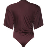 Body Lennox in jersey T190717A TJV053AUBERGINE THE ANDAMANE 