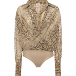 Body Paloma T190929B TNP264NATURAL PYTHON THE ANDAMANE 