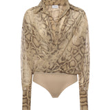 Body Paloma T190929B TNP264NATURAL PYTHON THE ANDAMANE 