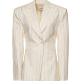 Blazer Ottavia monopetto T193019C TNV136MILK/BLACK THE ANDAMANE 