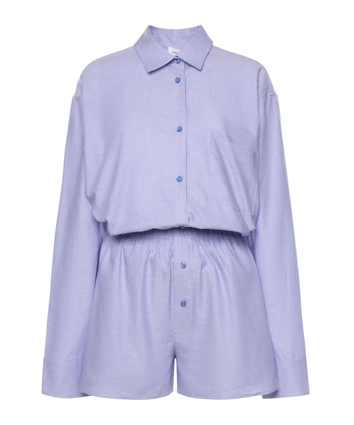 Co-ord Georgiana in cotone T196419A TNC193CIELO THE ANDAMANE 