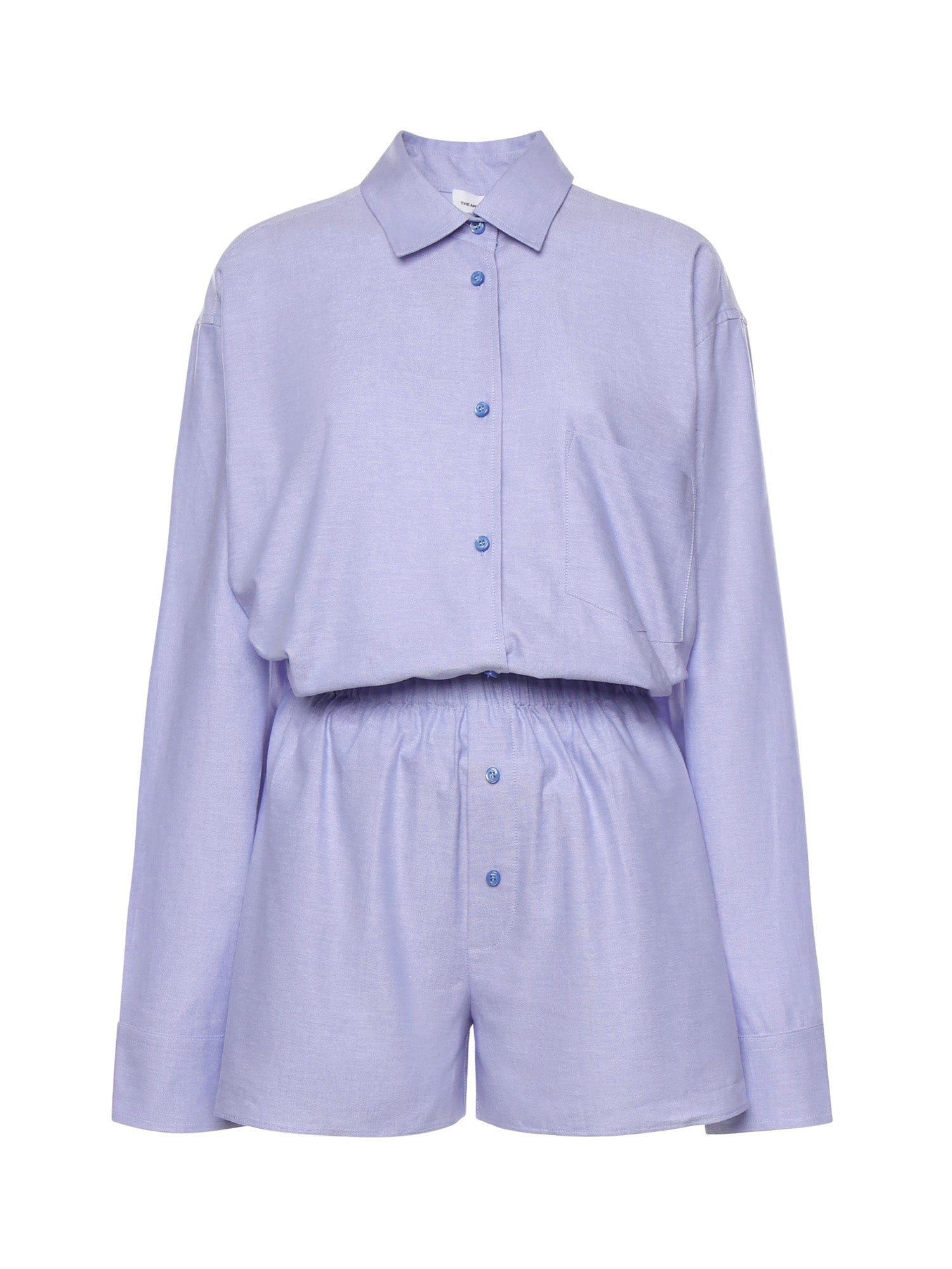 Co-ord Georgiana in cotone T196419A TNC193CIELO THE ANDAMANE 