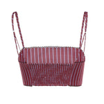 Top cropped a righe TM190917B TNC197874 THE ANDAMANE 