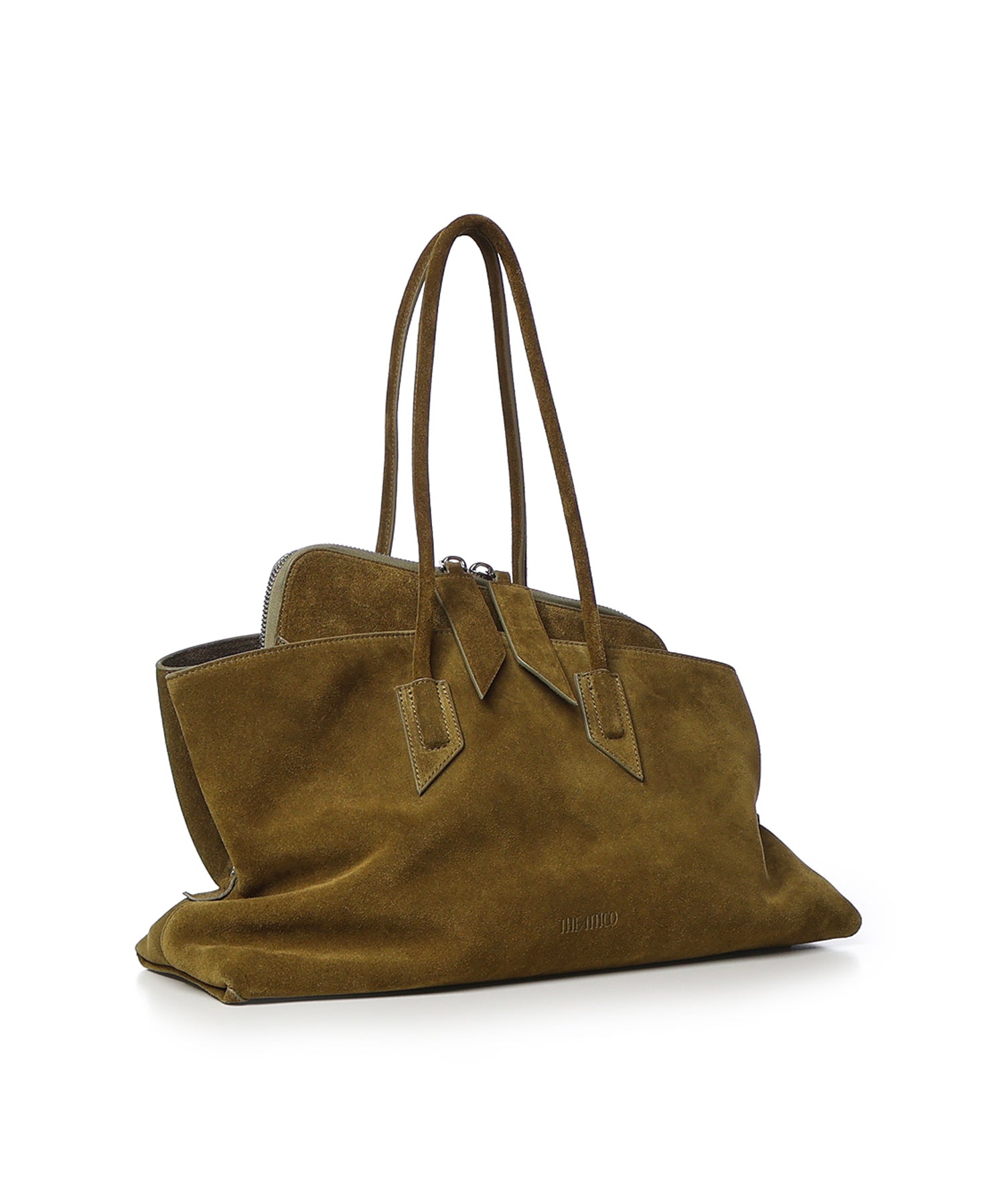 Borsa La Passeggiata Medium in suede 250WAH00054 LBT007AA853 THE Attico 