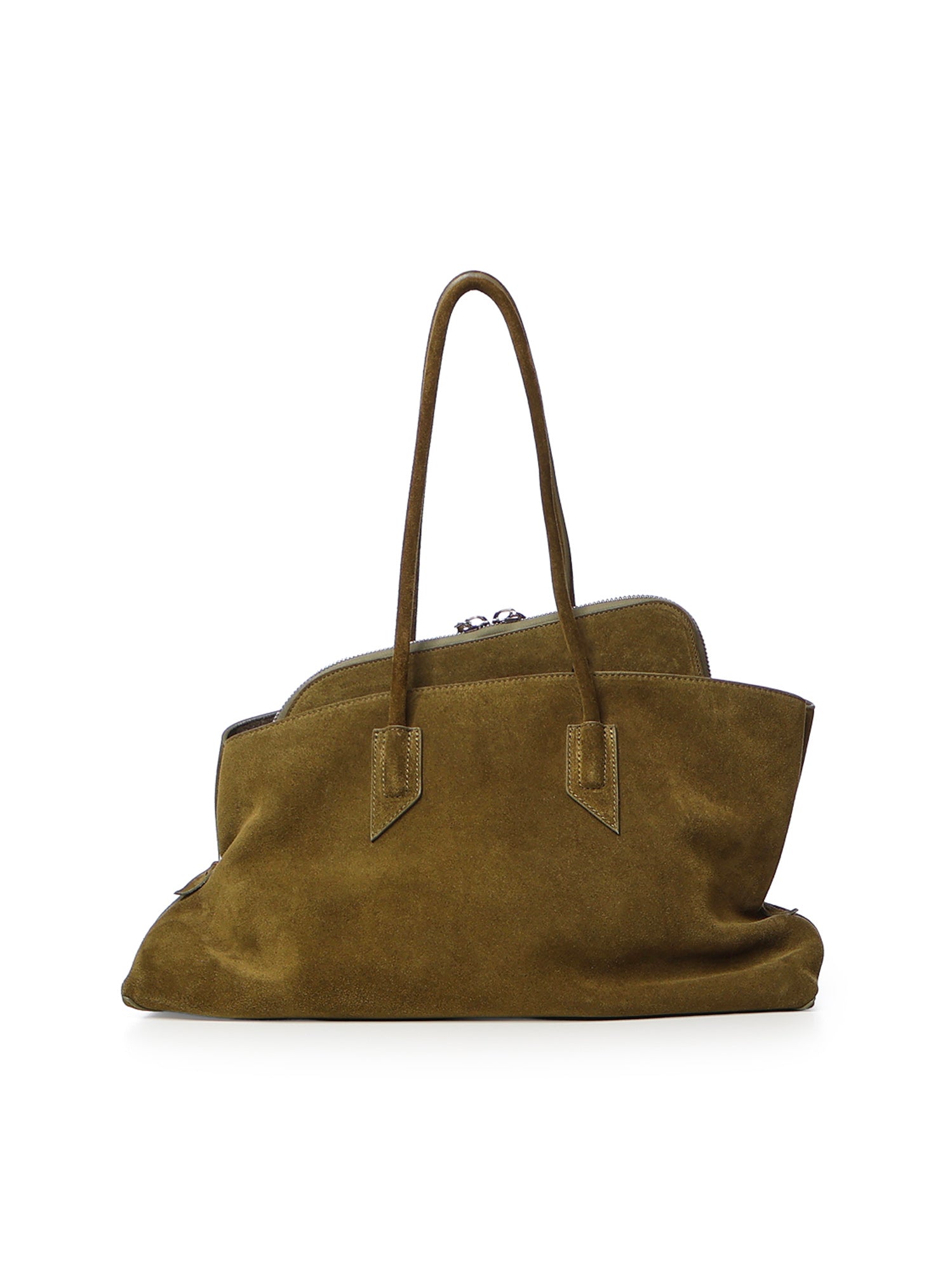 Borsa La Passeggiata Medium in suede 250WAH00054 LBT007AA853 THE Attico 