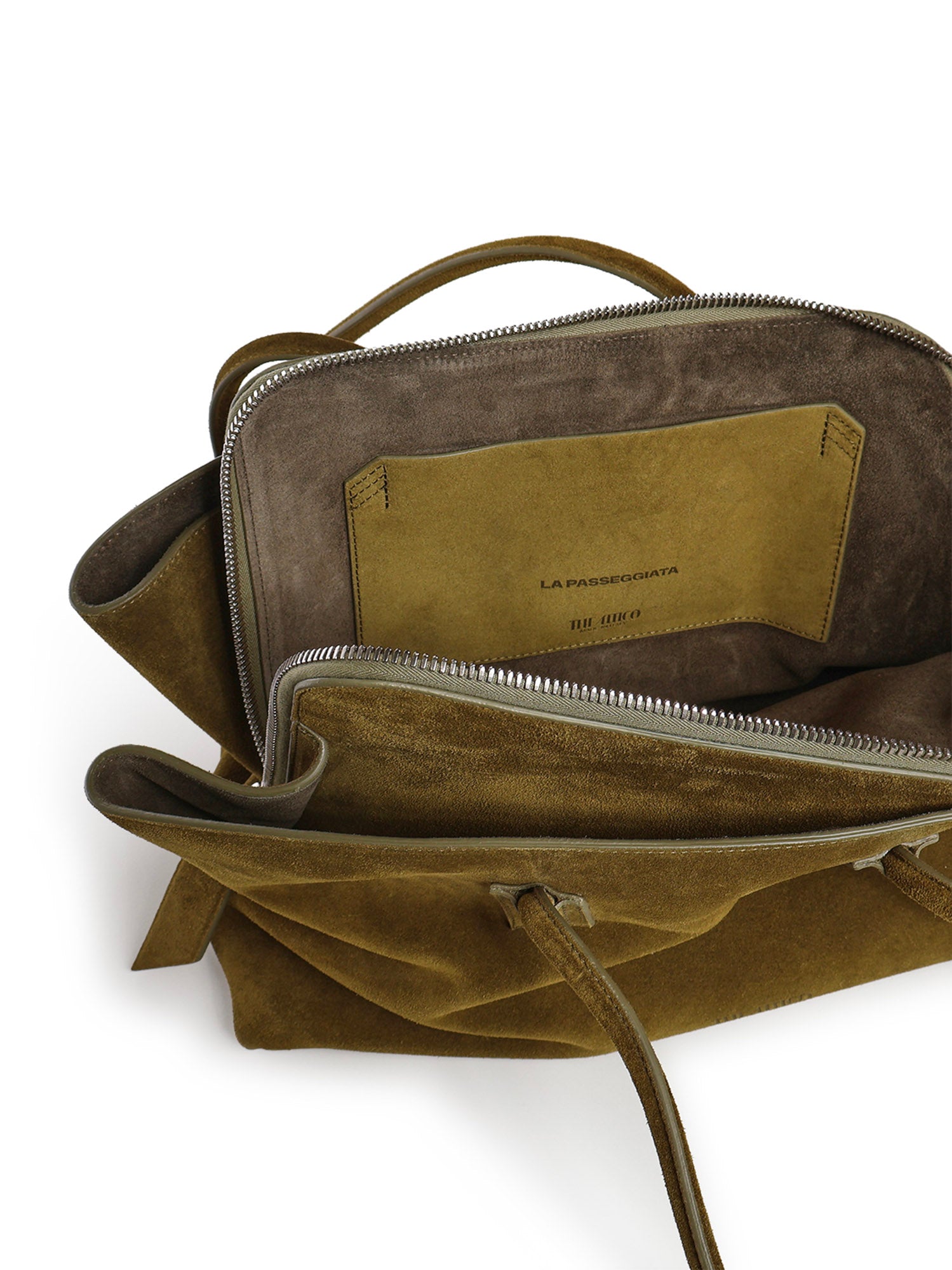 Borsa La Passeggiata Medium in suede 250WAH00054 LBT007AA853 THE Attico 