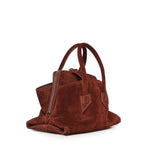 Top handle La Passeggiata Mini in suede 260WAH00063 LBT007AA850 THE Attico 