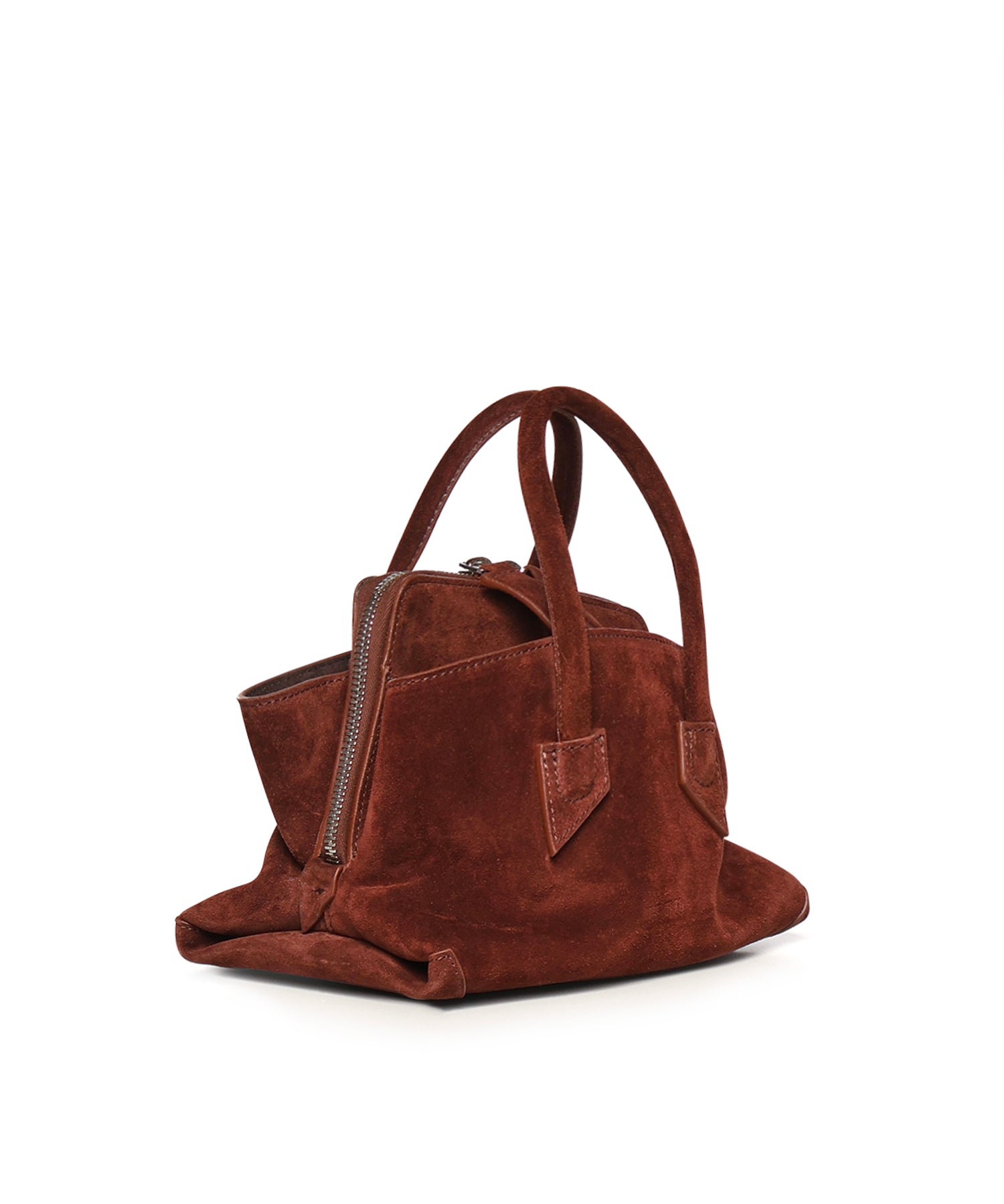 Top handle La Passeggiata Mini in suede 260WAH00063 LBT007AA850 THE Attico 