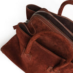Top handle La Passeggiata Mini in suede 260WAH00063 LBT007AA850 THE Attico 