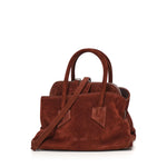 Top handle La Passeggiata Mini in suede 260WAH00063 LBT007AA850 THE Attico 