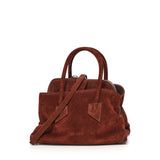 Top handle La Passeggiata Mini in suede 260WAH00063 LBT007AA850 THE Attico 