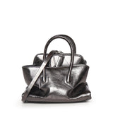 Top handle La Passeggiata Mini in pelle laminata 260WAH00063 LBT070AA233 THE Attico 