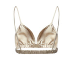 Bralette Nina in seta BRFS22108043  THE FRANKIE SHOP 