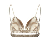 Bralette Nina in seta BRFS22108043  THE FRANKIE SHOP 