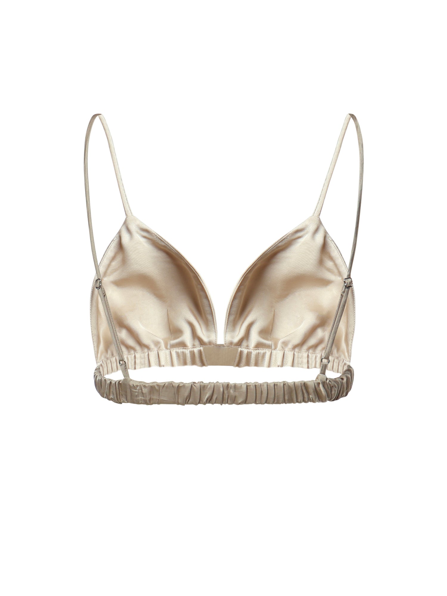 Bralette Nina in seta BRFS22108043  THE FRANKIE SHOP 