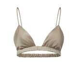 Bralette Nina in seta BRFS22108043  THE FRANKIE SHOP 