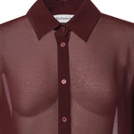 Camicia Peri in georgette CHFS173697110  THE FRANKIE SHOP 