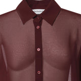 Camicia Peri in georgette CHFS173697110  THE FRANKIE SHOP 