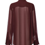 Camicia Peri in georgette CHFS173697110  THE FRANKIE SHOP 