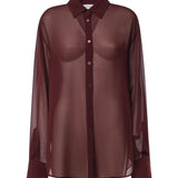 Camicia Peri in georgette CHFS173697110  THE FRANKIE SHOP 