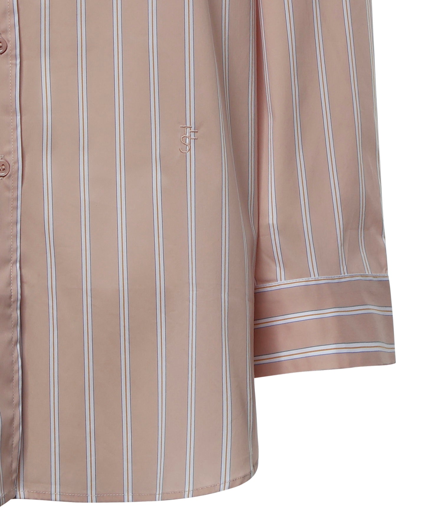 Camicia Oana a righe in misto cotone CHFS22087608  THE FRANKIE SHOP 