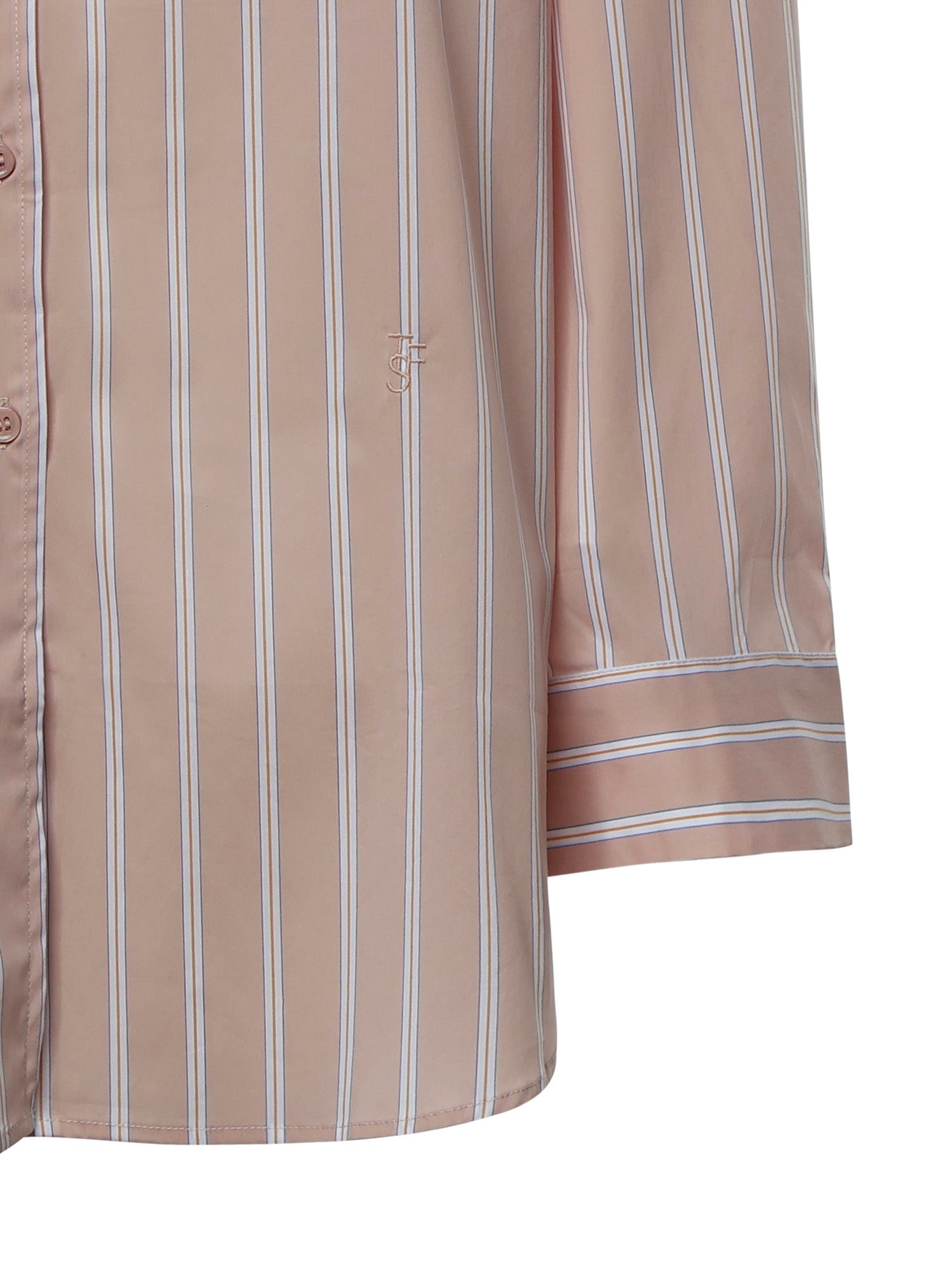Camicia Oana a righe in misto cotone CHFS22087608  THE FRANKIE SHOP 