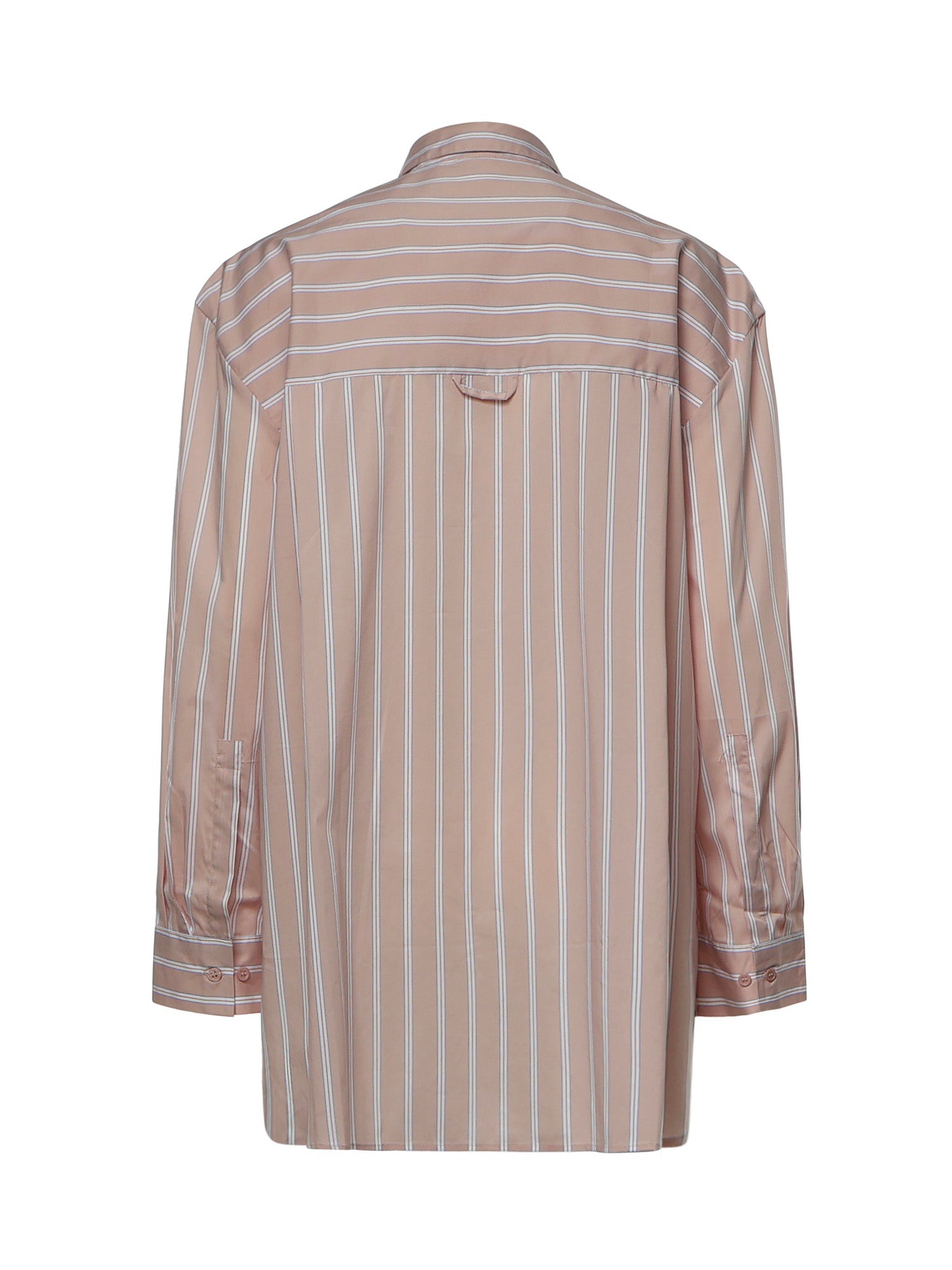 Camicia Oana a righe in misto cotone CHFS22087608  THE FRANKIE SHOP 