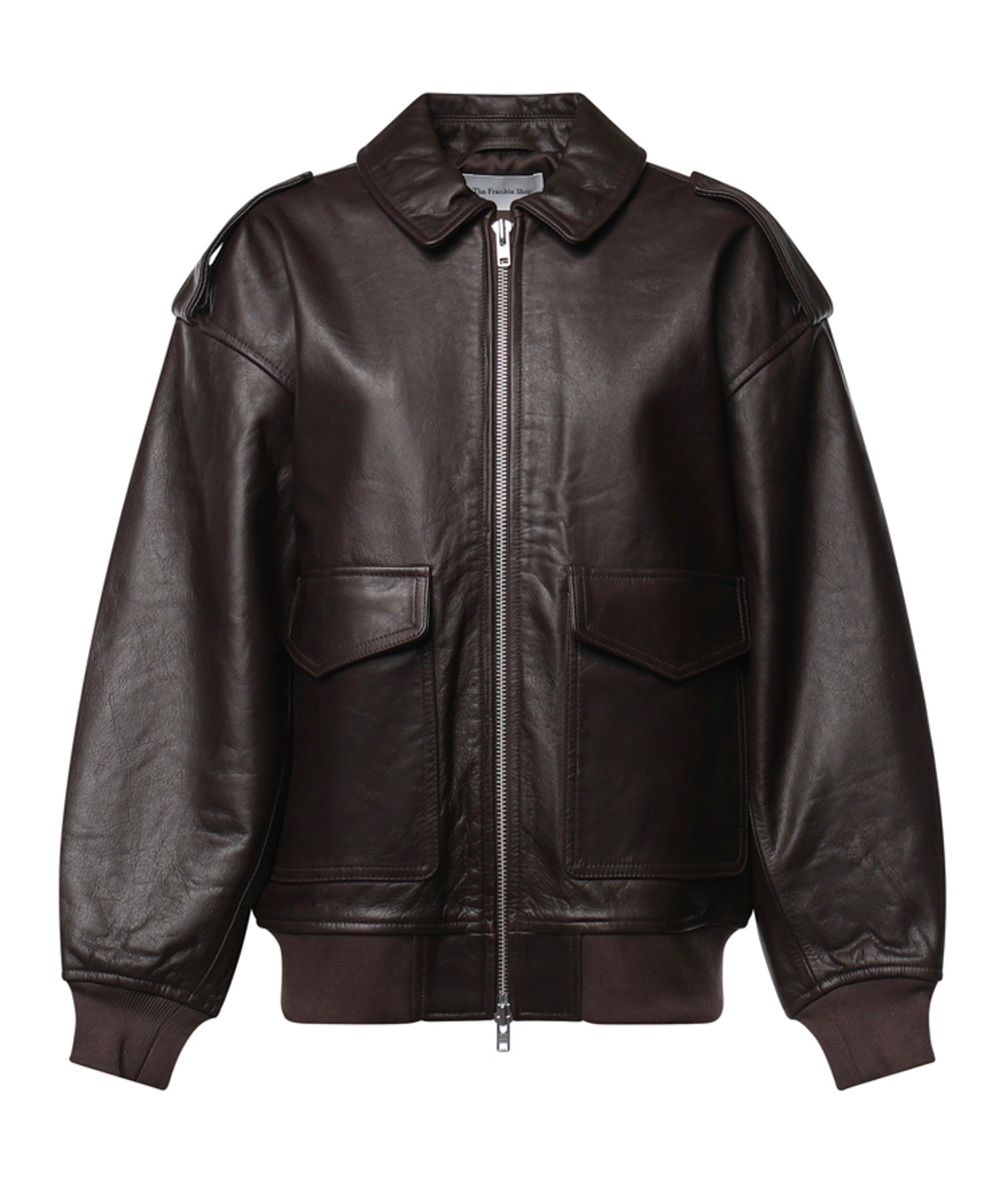 Giacca Viper in pelle JAFS18397200  THE FRANKIE SHOP 