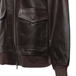 Giacca Viper in pelle JAFS18397200  THE FRANKIE SHOP 