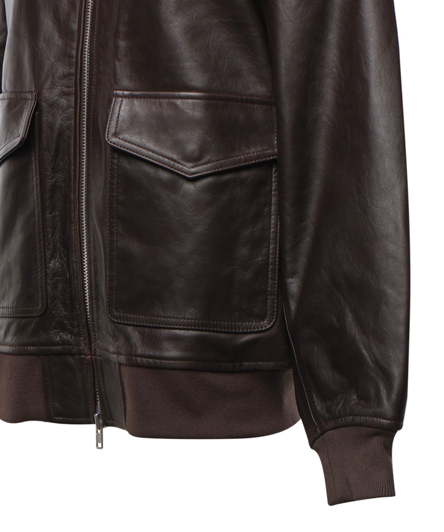 Giacca Viper in pelle JAFS18397200  THE FRANKIE SHOP 