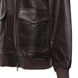 Giacca Viper in pelle JAFS18397200  THE FRANKIE SHOP 