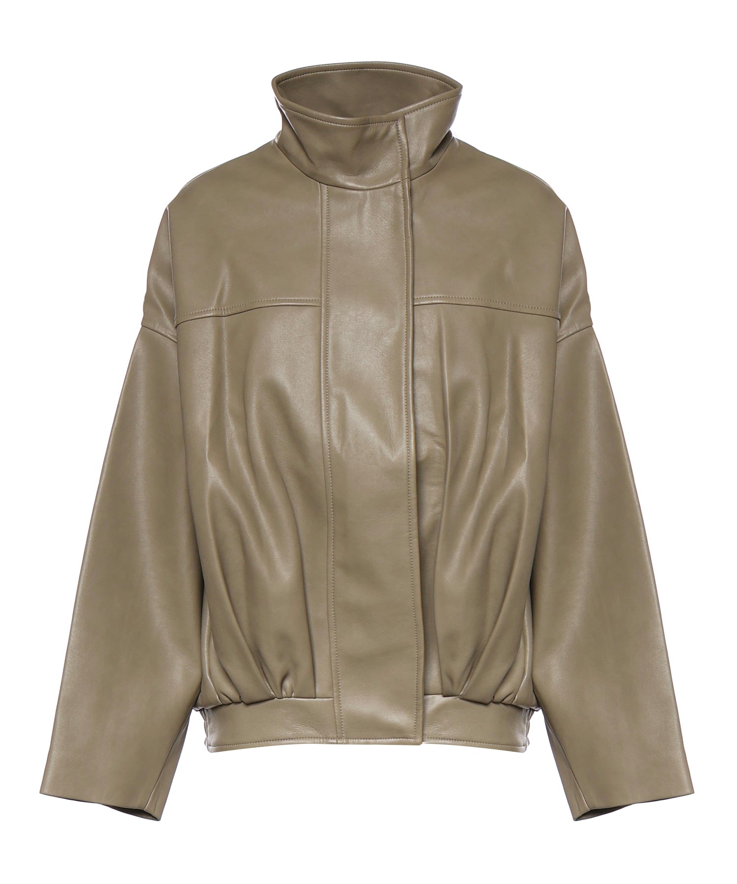 Bomber Veren in ecopelle JAFS21915430  THE FRANKIE SHOP 