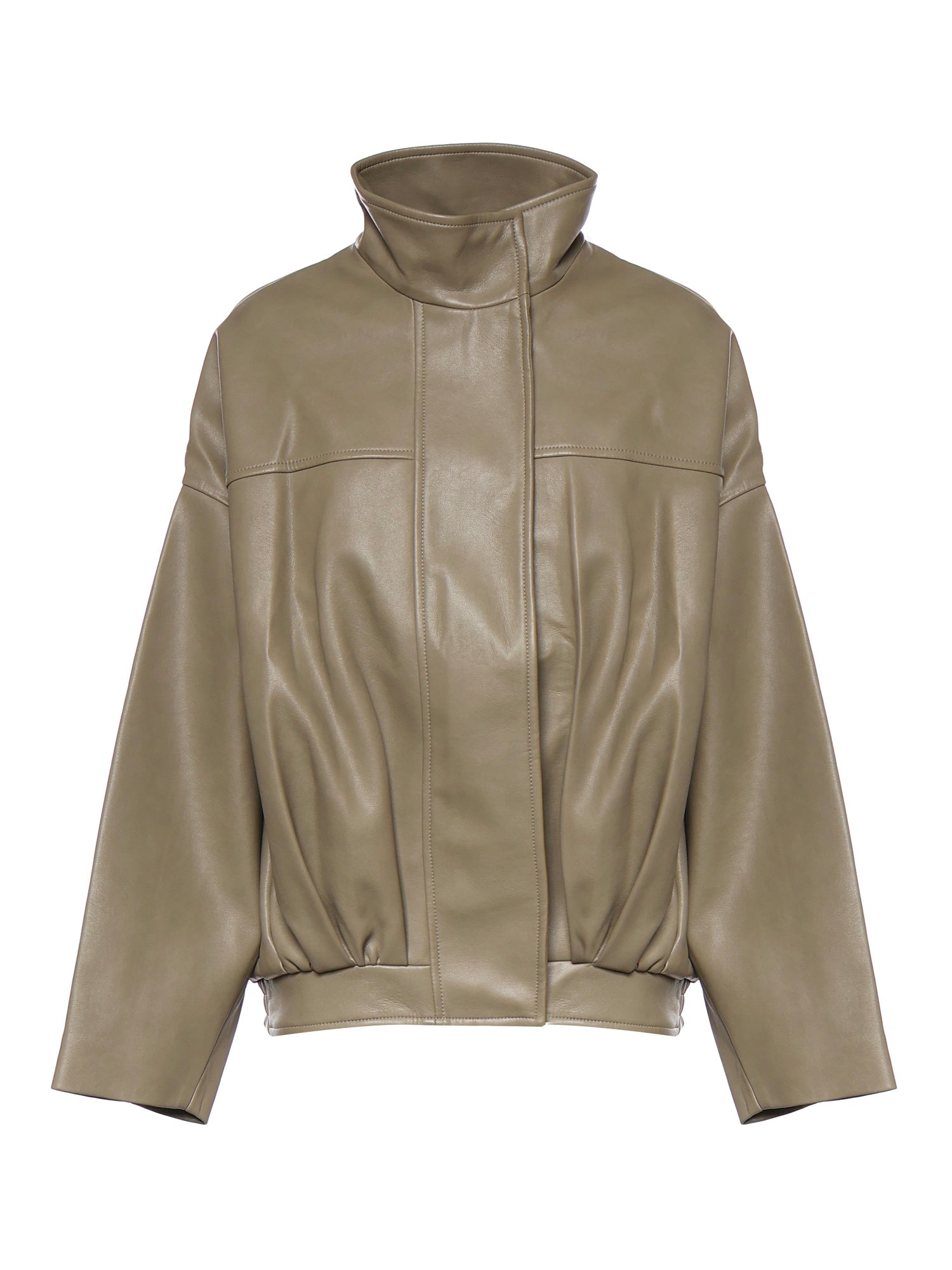 Bomber Veren in ecopelle JAFS21915430  THE FRANKIE SHOP 