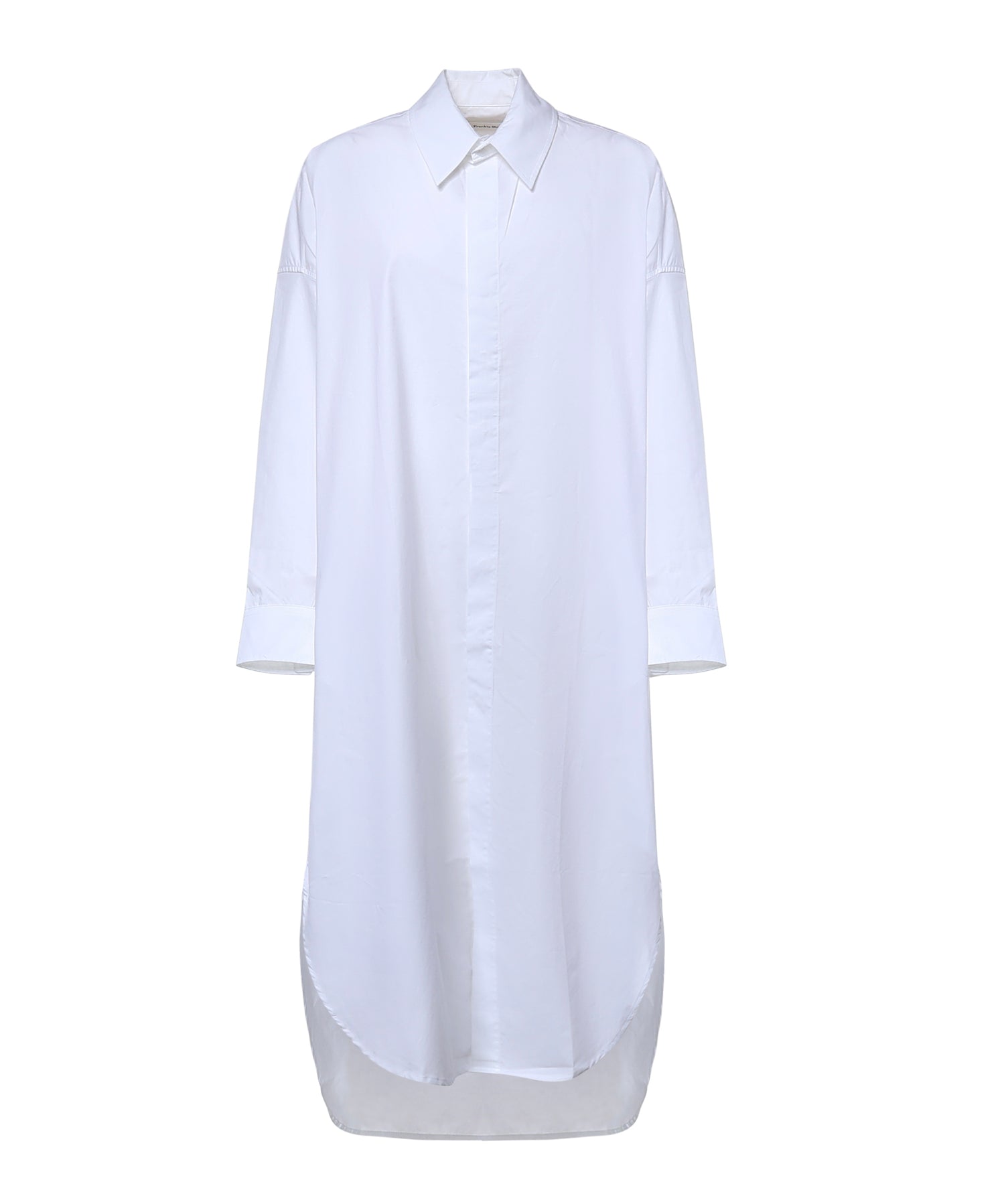 Abito midi chemisier in cotone SDFS22061000  THE FRANKIE SHOP 