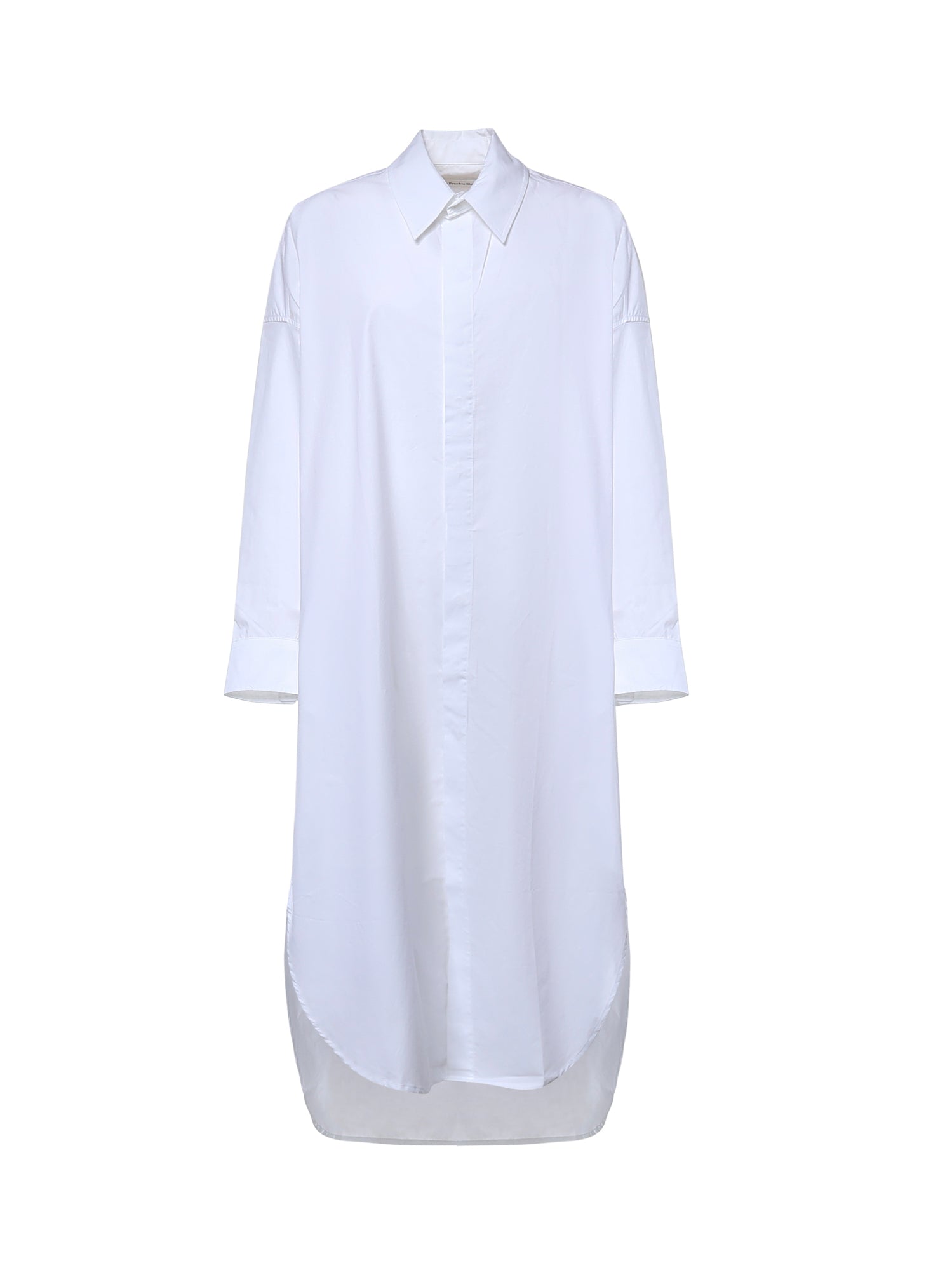 Abito midi chemisier in cotone SDFS22061000  THE FRANKIE SHOP 