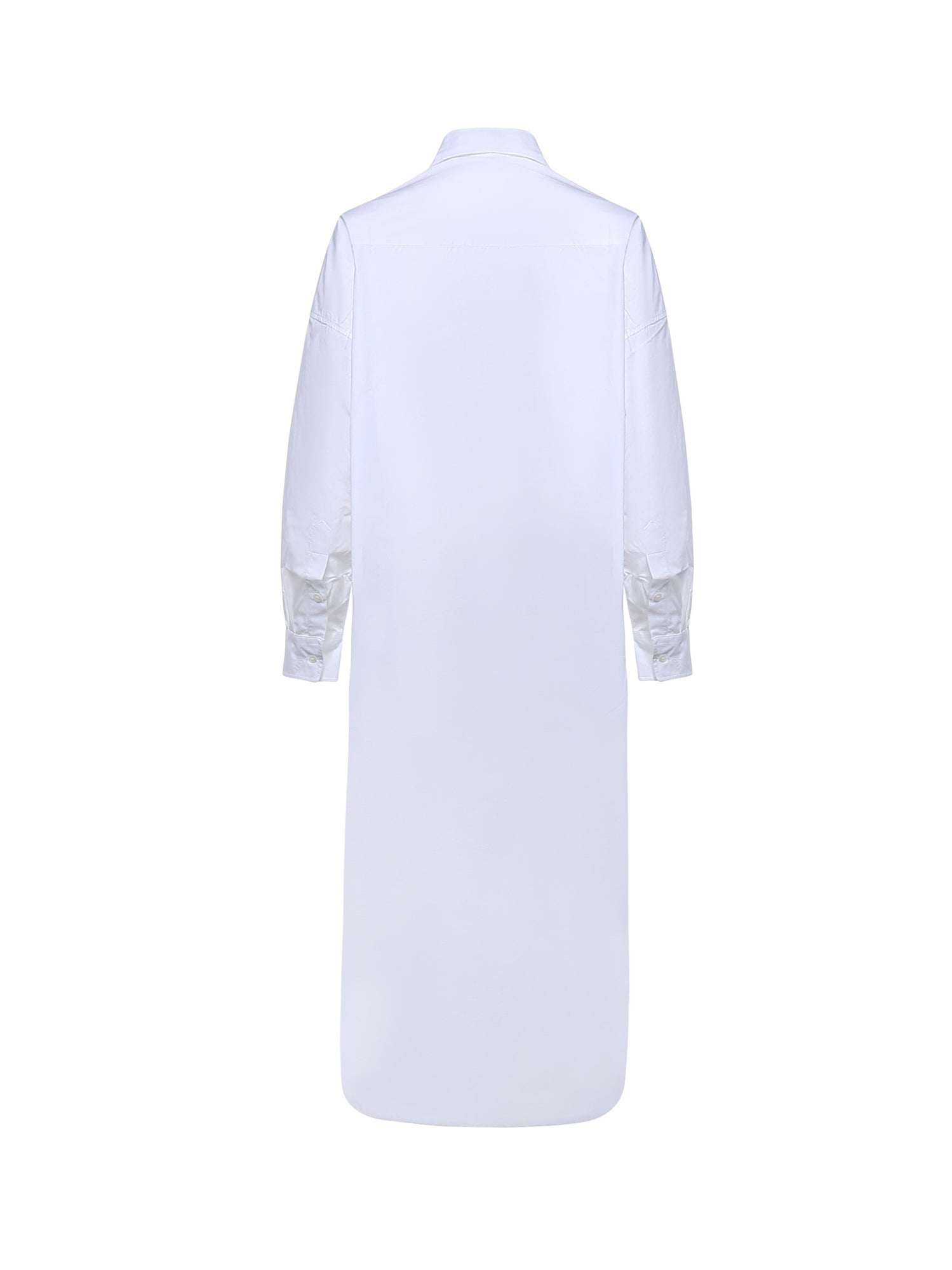 Abito midi chemisier in cotone SDFS22061000  THE FRANKIE SHOP 