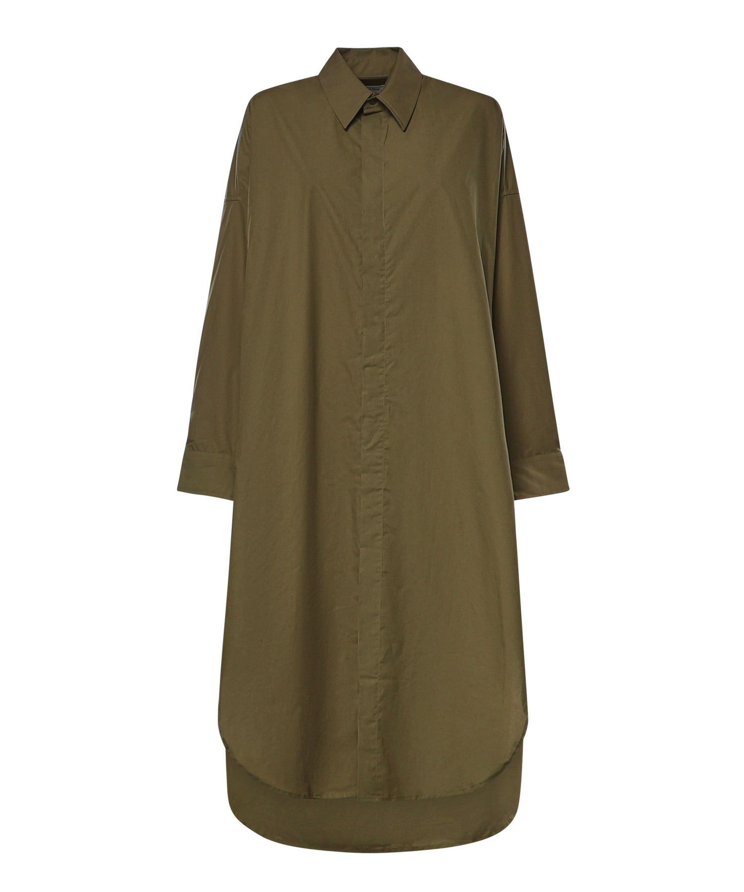 Abito chemisier Bloom in cotone SDFS22067408  THE FRANKIE SHOP 