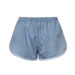 Shorts Deya in misto viscosa a righe SHFS22066923  THE FRANKIE SHOP 